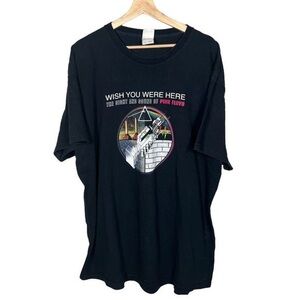 Pink Floyd Black Graphic Short Sleeve Tee